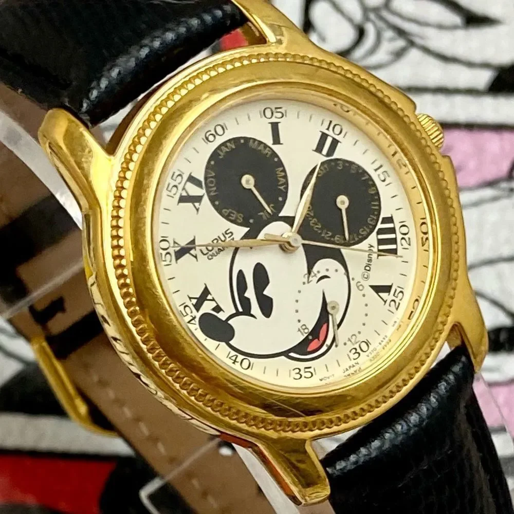 Vintage Disney x Lorus by Seiko Mickey Mouse Multifunction Unisex Watch